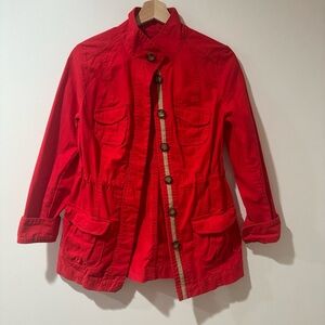 EUC XS Red Utility Jacket